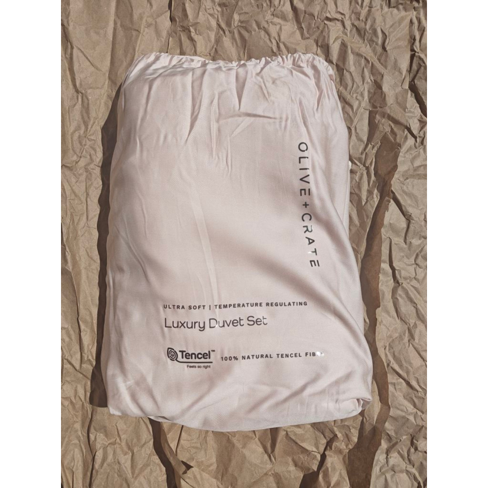 OliveCrate Eucalyptus Lyocell KING Duvet Set Cooling, Hypoallergenic - Picture 2 of 3